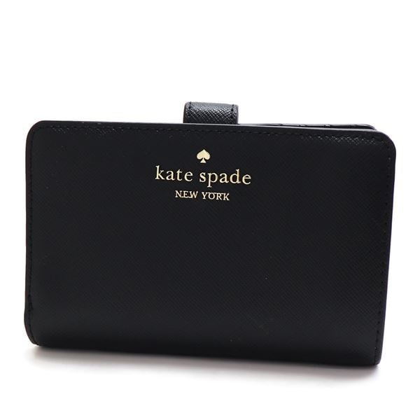 二つ折り財布 レディース Wallet ブラック KC580 001 ギフトラッピング無料