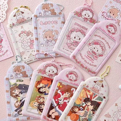 mikko トレカケース SPINNS カードケース 「mikko illustrations」リール付きトレカ