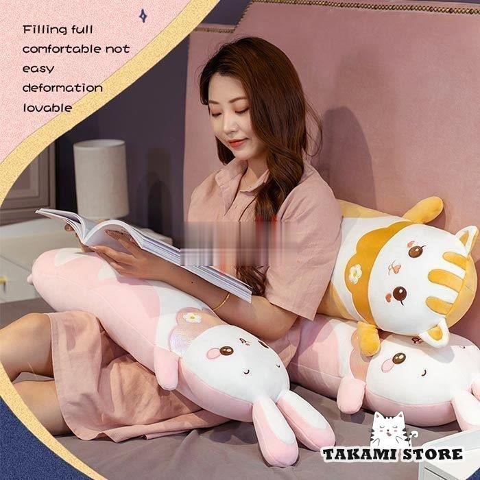 ぬいぐるみ　ねこ　うさぎ　抱き枕　インテリア　かわいい　添い寝　誕生日プレゼント110cm