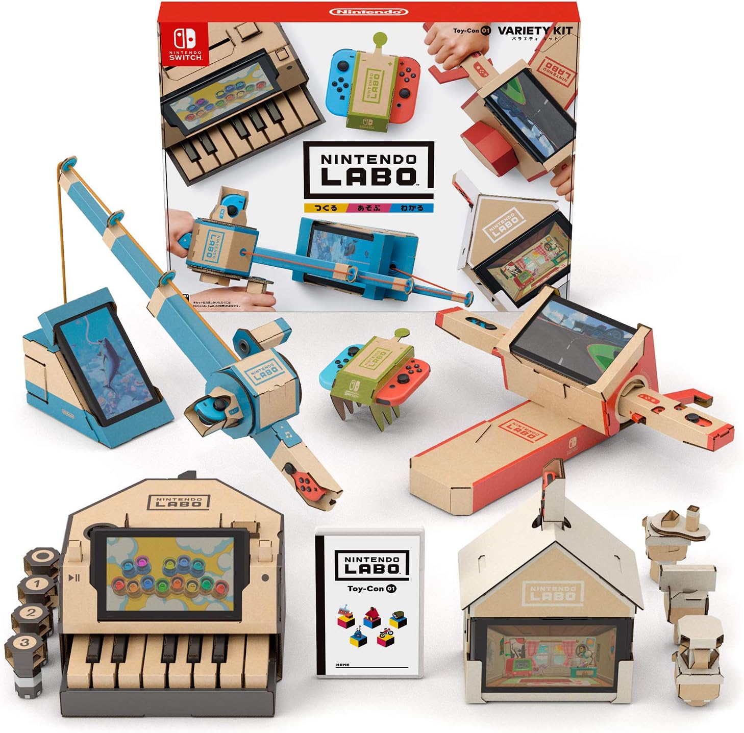 Nintendo Labo ニンテンドーラボ Toy-Con 01: Variety Kit - Switch