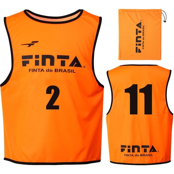 FINTA フィンタ ジュニアビブス 10枚 サッカー FT6555-6100 ジュニア ボーイズ