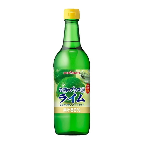 【送料無料】ポッカサッポロ お酒にプラス ライム 540ml12本 6,292円