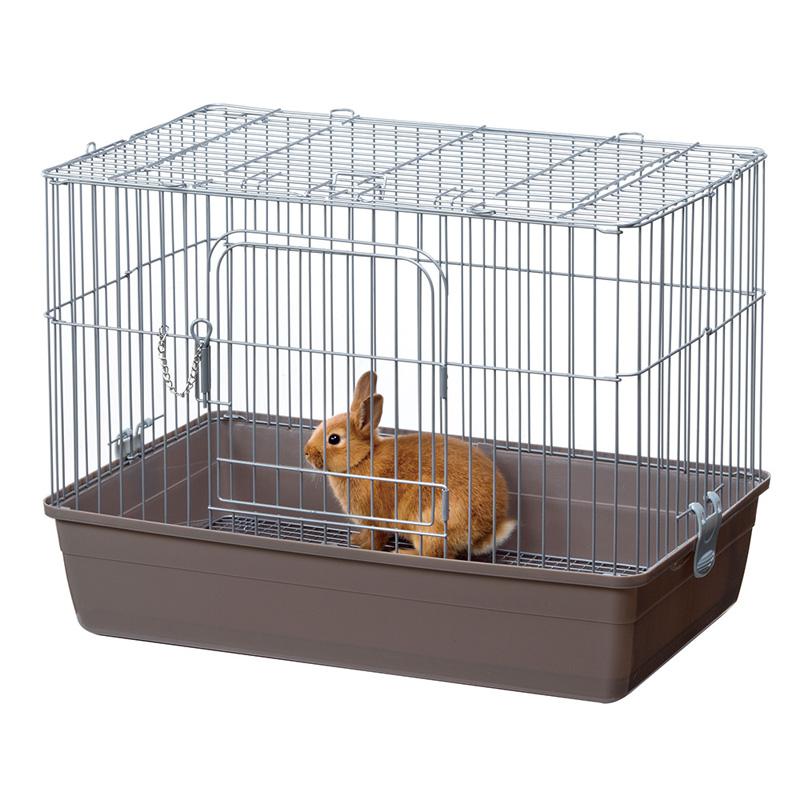 うさぎ ケージ 大きい マルカン うさぎが上手に飼えるリビングルーム L MR-977 組み立て簡単 天面扉 ホコリやオシッコが飛び散りにくい 深型トレイ