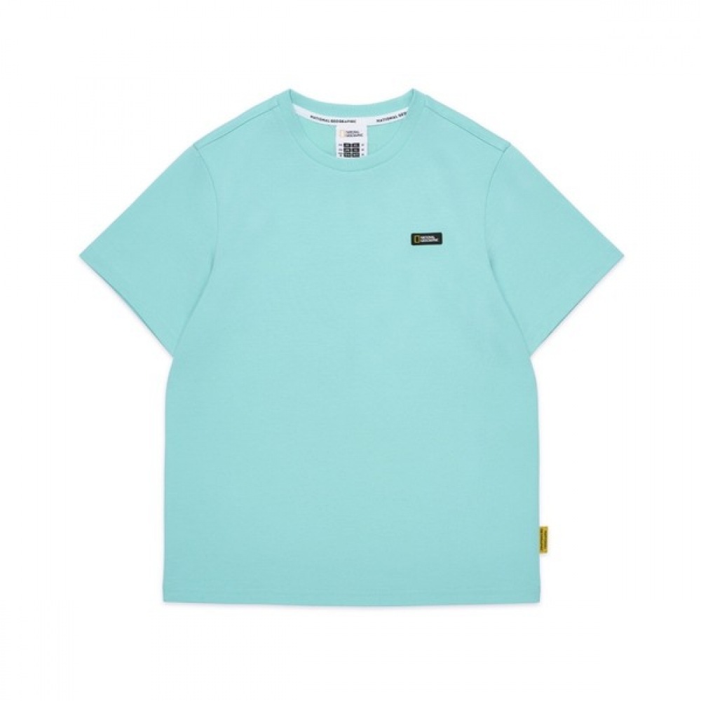 [ナショナルジオグラフィック] K255UTS920スモールロゴショートスリーブTシャツミント