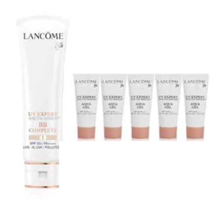 UV エクスペール BB n 50ml + アクア n 10ml x 5ea