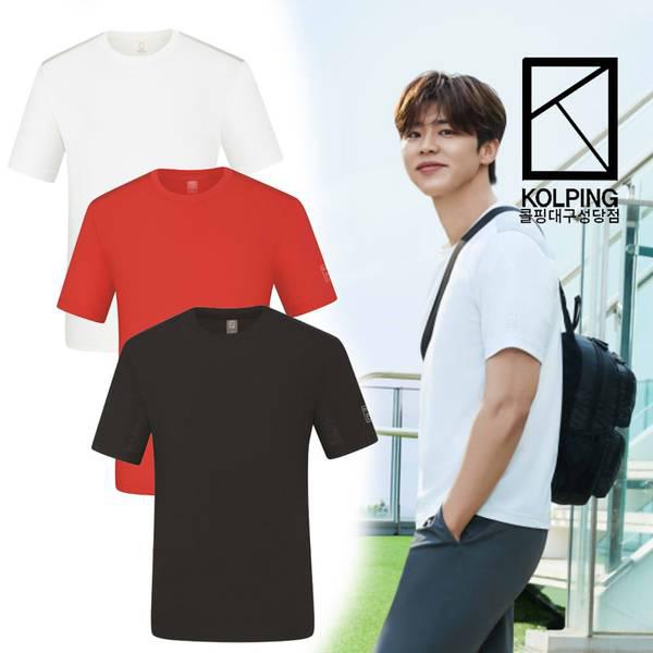 男性夏トリコット冷感素材スポーツラウンドTシャツ KWT4964M フレニック