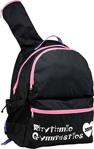 色：ラベンダー×ピンク サイズ：_ [ササキ] 体操新体操 リュック R.G.バックパック