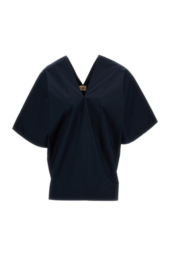 PLAN C Women Tops CMCAG12J00TC06300B97 Blue