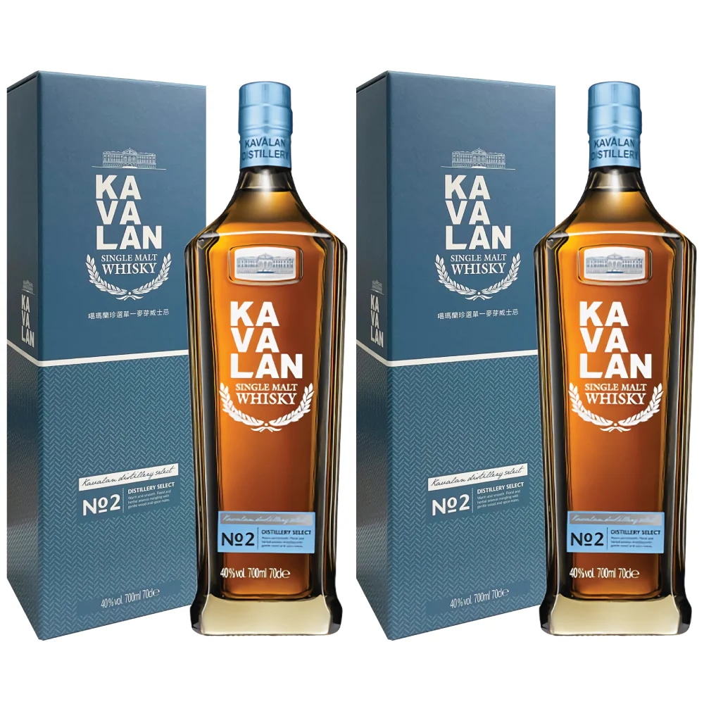 カバラン ディスティラリーセレクト No.2 2本セット 700ml / ギフトBox入り 台湾ウィスキーの定番 Kavalan Distillery Select No2 8,378円