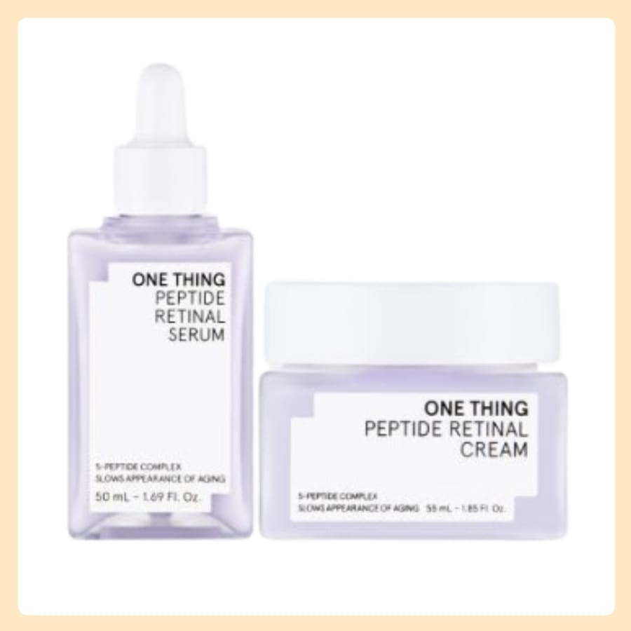 [NEW] ワンシンペプチド レチナール2種セット(セラム50ml+クリーム55ml)