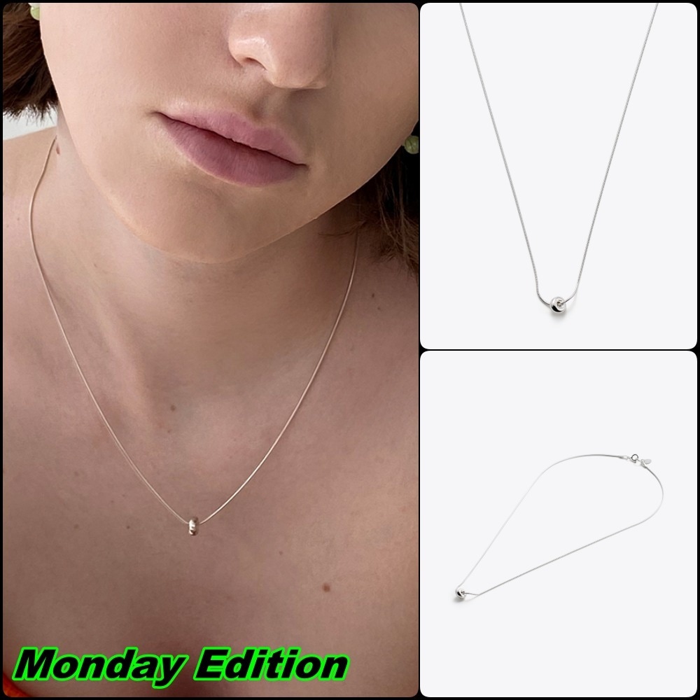 【Monday Edition】SARA S SILVER NECKLACE