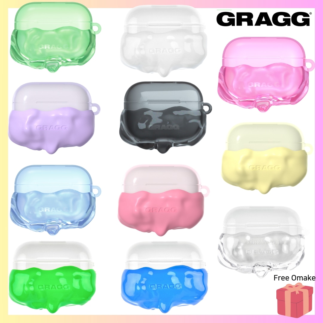 DOUBLE LAYERS CASE AIRPODS PRO 2 ケース 11 COLORS イヤホン ケース韓国 人気 + FREE OMAKE エアポッズプロ ケース