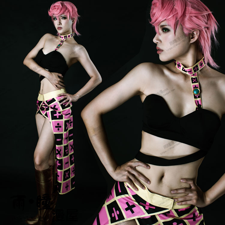 ジョジョの奇妙な冒険 テリー・ヒュー コスプレ ヒュー姉妹 コスプレ衣装