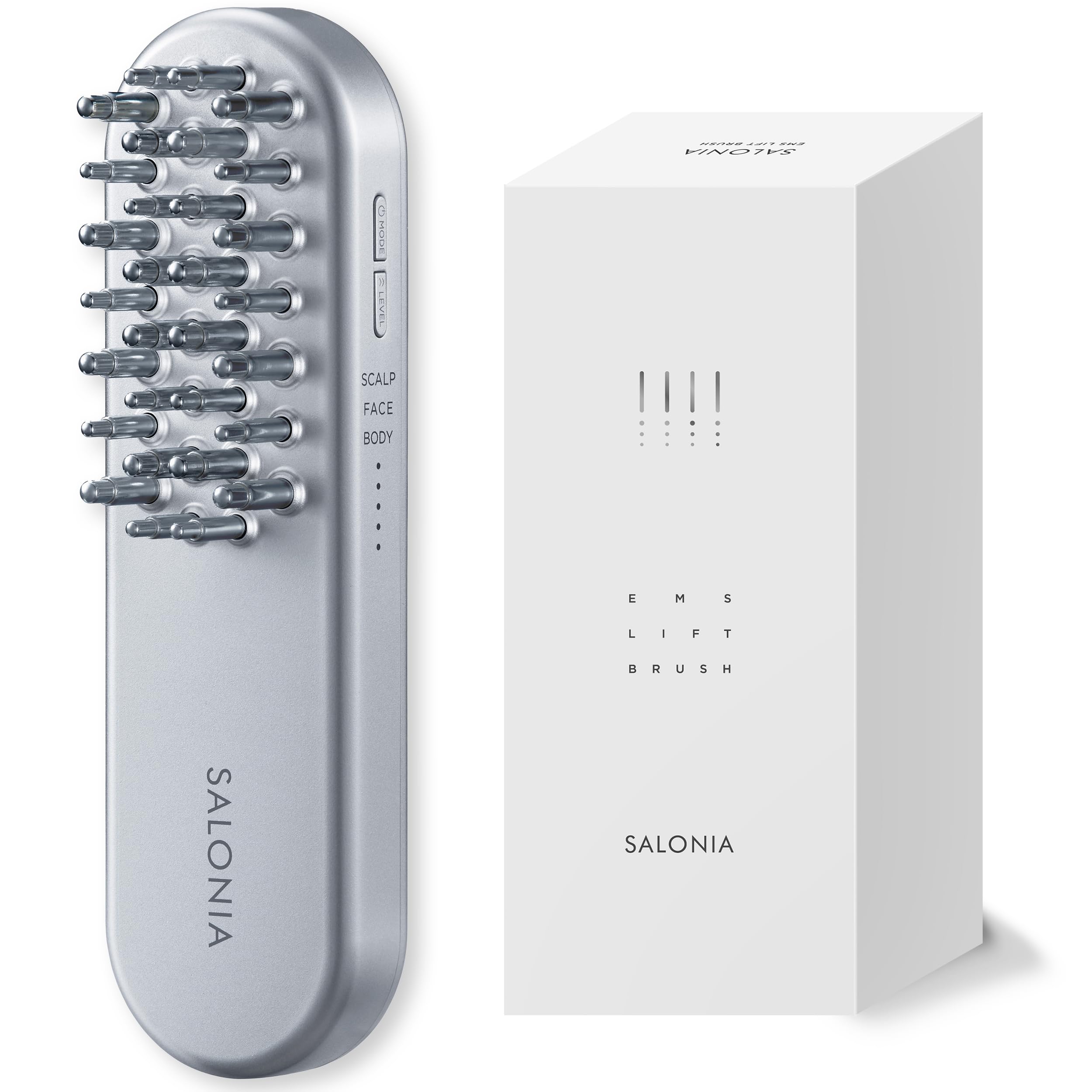 SALONIA サロニア EMS リフトブラシ 電気ブラシ 美顔器 電動頭皮ブラシ リフトアップ