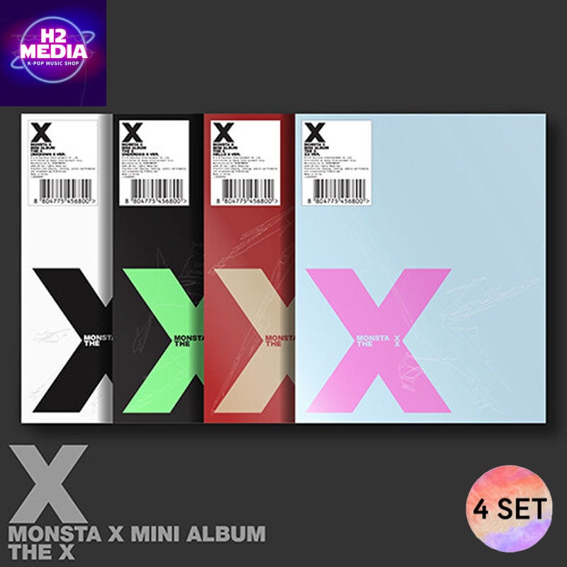 [4種 SET] MONSTA X - (Mini 13th Album) THE X