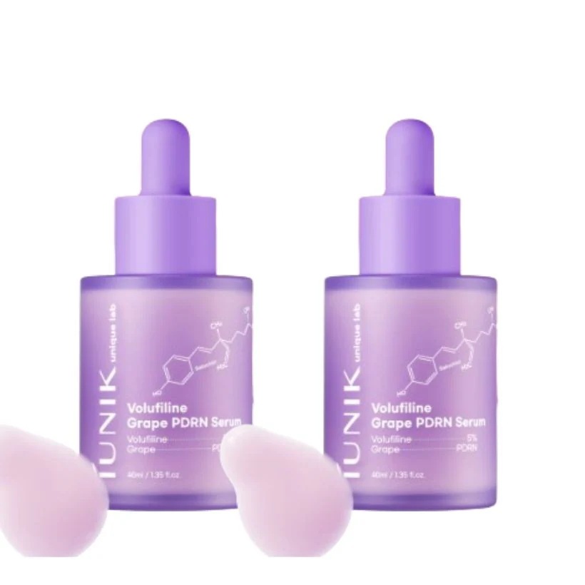 (1+1)ボルフィリン グレープ PDRN セラム 40ml #ボルフィリン5% #弾力 #輝き #バクチオール #毛穴ケア #6種ペプチド #ビーガンコラーゲン
