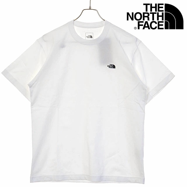 メール便 ショートスリーブフラッシュドライヌプシコットンティー [NT32536-W] メンズ TNF アウトドア トップス 半袖Tシャツ 吸汗速乾 ホワイト 正規取扱店