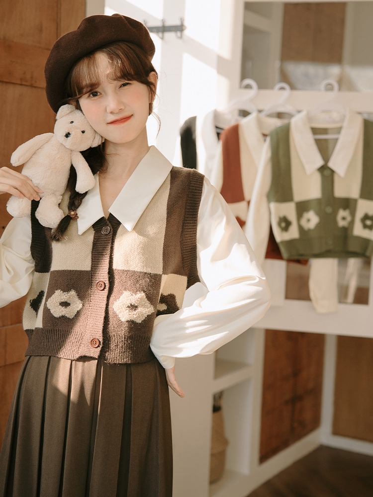 初秋の甘い柔らかい粘着性のある風ミルクシステムジャンパー女性の秋と冬の新しい穏やかな部門を着用トップス小さいサイズ