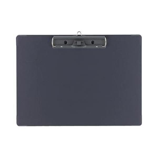 （まとめ）コクヨ 用箋挟B（クロス貼り）カラーA4ヨコ ダークグレー ヨハ-C23DM 1セット（10枚）(×3セット)