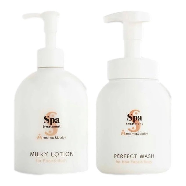 [国内正規品]ママ&ベビー ミルキーローション300ml＋ パーフェクトウォッシュ 500ml のセット ボディローション　デリケート　赤ちゃん　全身　弱酸性　皮膚科学