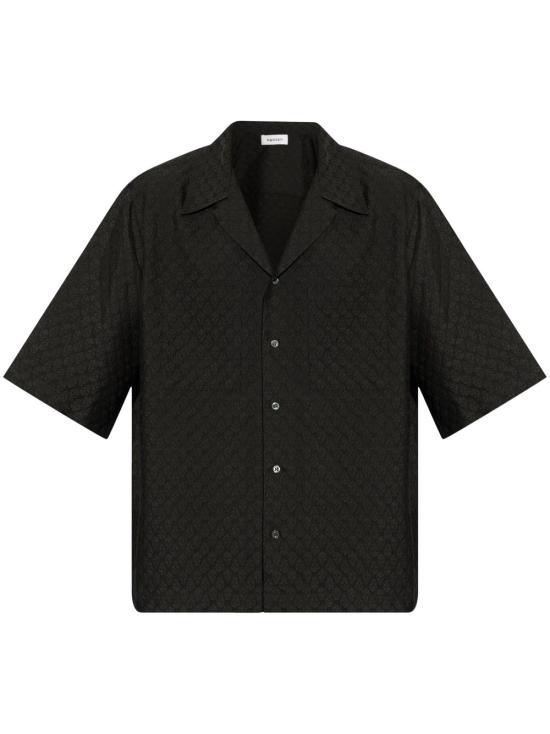 ALEXANDER MCQUEEN Men Shirts 814693 QRABU1010 Black