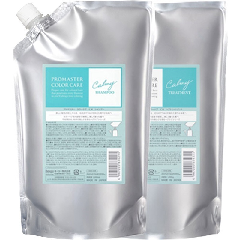 プロマスター カラーケア カーミー シャンプー 1000mL + トリートメント 1000g セット 詰め替え