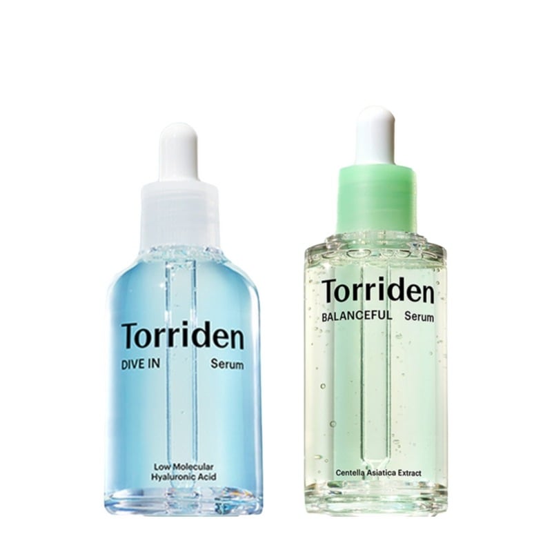 【2種セット】ダイブイン低分子ヒアルロン酸セラム50ml+バランスフルシカ鎮静セラム50ml