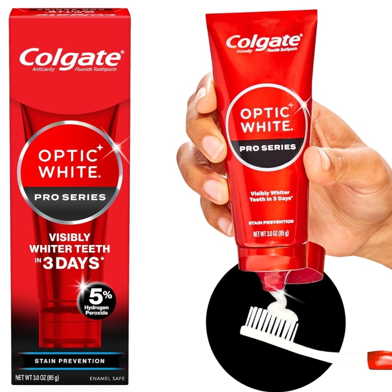 Qoo10] コルゲート Optic White Pro Stai : 日用品雑貨