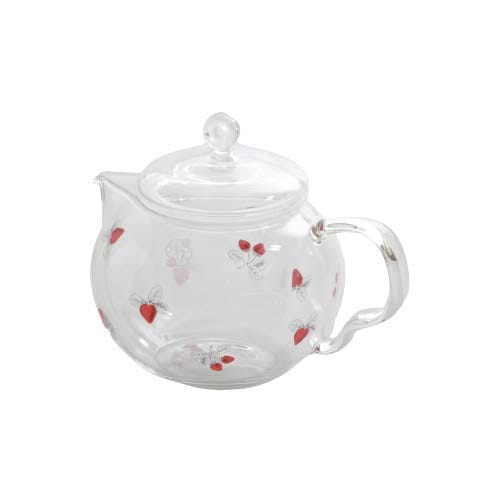 [ アフタヌーンティー リビング ] AfternoonTea LIVING ティーポット GU53 ストロベリー耐熱ティーポット パラレル クリア