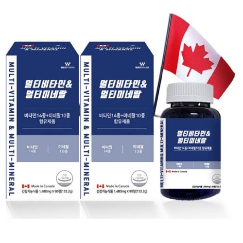 ウェイファーム マルチビタミン ミネラル 1480mg x 90粒x 3 全270粒