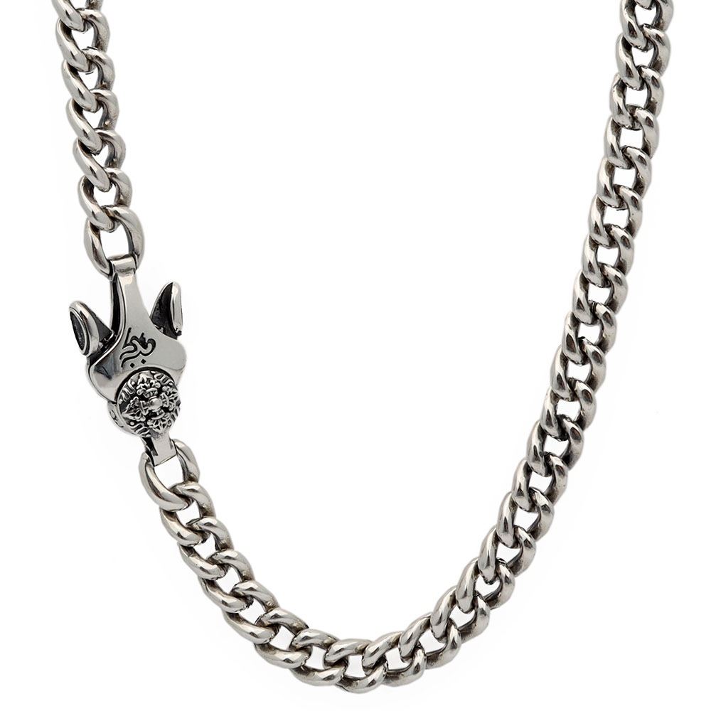 925 六字真言 喜平チェーンネックレス [ns169-60cm]