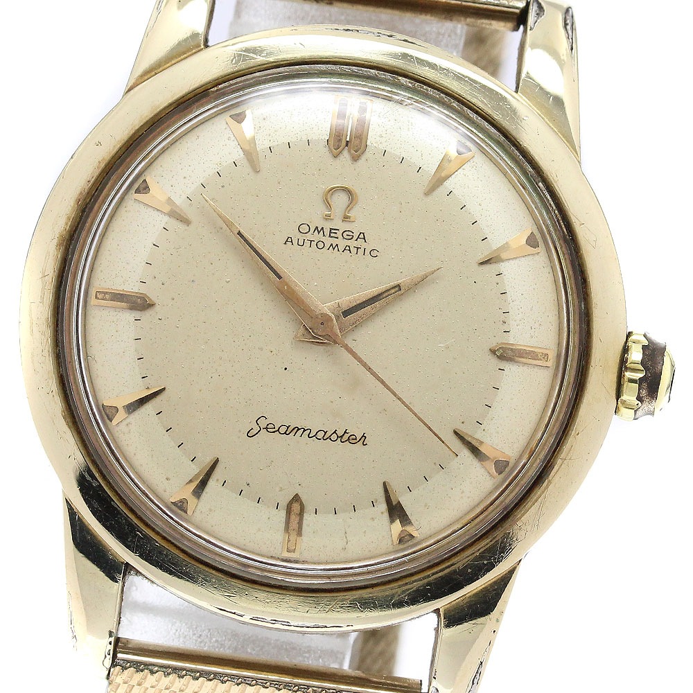 オメガ OMEGA 2577-22SC シーマスター ハーフローター Cal.354 自動巻き メンズ _920257【中古】