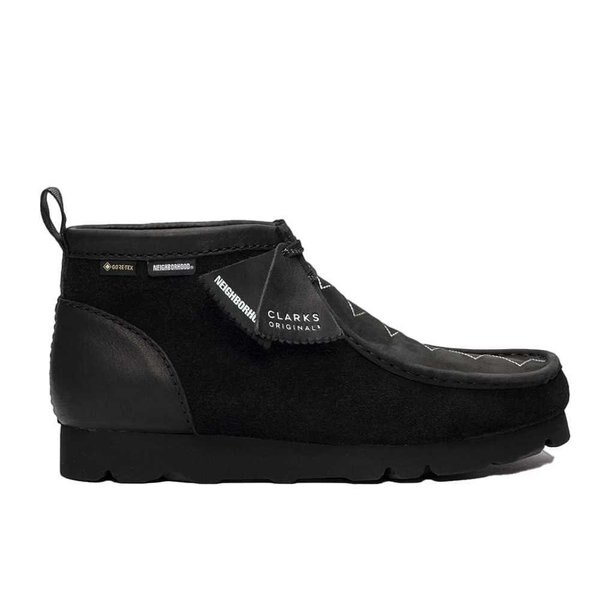 ネイバーフッドクラークス ワラビー ブラック 28cm NeighborhoodClarks Wallabee BT GTX Black 26166768