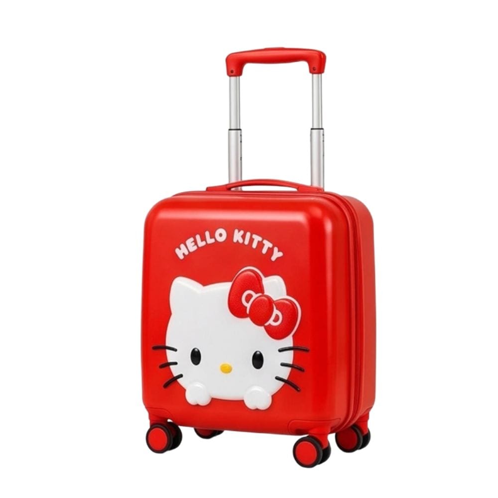 Hello Kitty 韓国限定 セブンイレブン ハローキティ 16 inch ハードキャリーケース スクエアキャリーケース サンリオ スーツケース