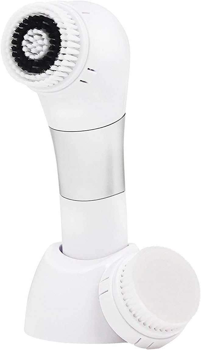 ANX メンズ 音波 振動 洗顔ブラシ ソニックウォッシュ やわらか 洗顔ブラシ 角質 ケアブラシ 付き 男性用