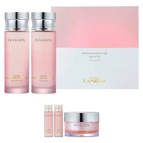 【WiD2】 LXNEWプラチナムモイスチャー基礎実力セットスキン100ml+エマルジョン100ml・(スキン20ml+エマルジョン20ml+クリーム50ml増呈)・高保湿・弾力ケア・低刺激・エイジ