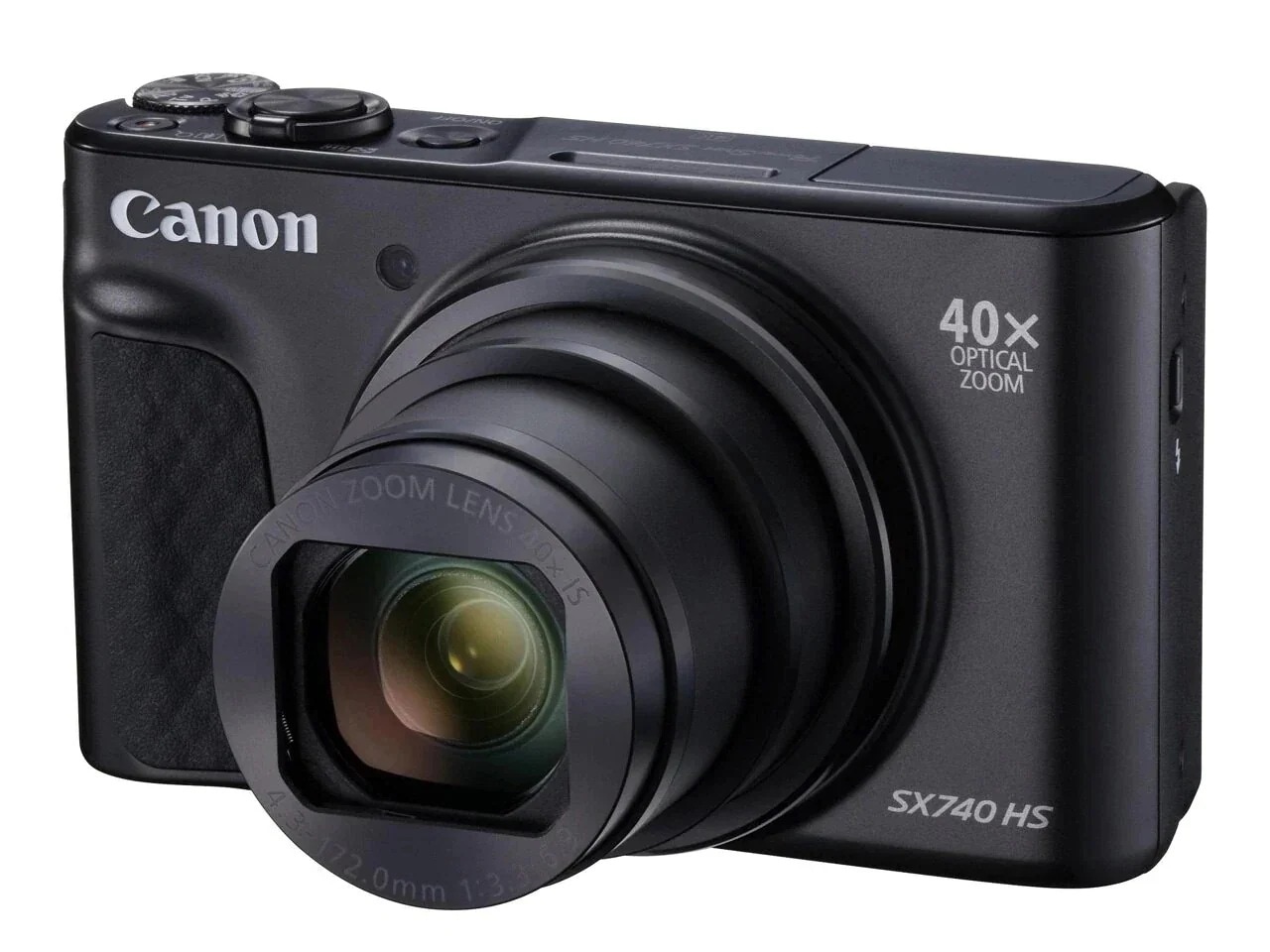 PowerShot SX740 HS [ブラック] デジタルカメラ