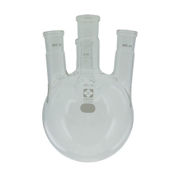[柴田科学]SPC四口丸底フラスコ 1L