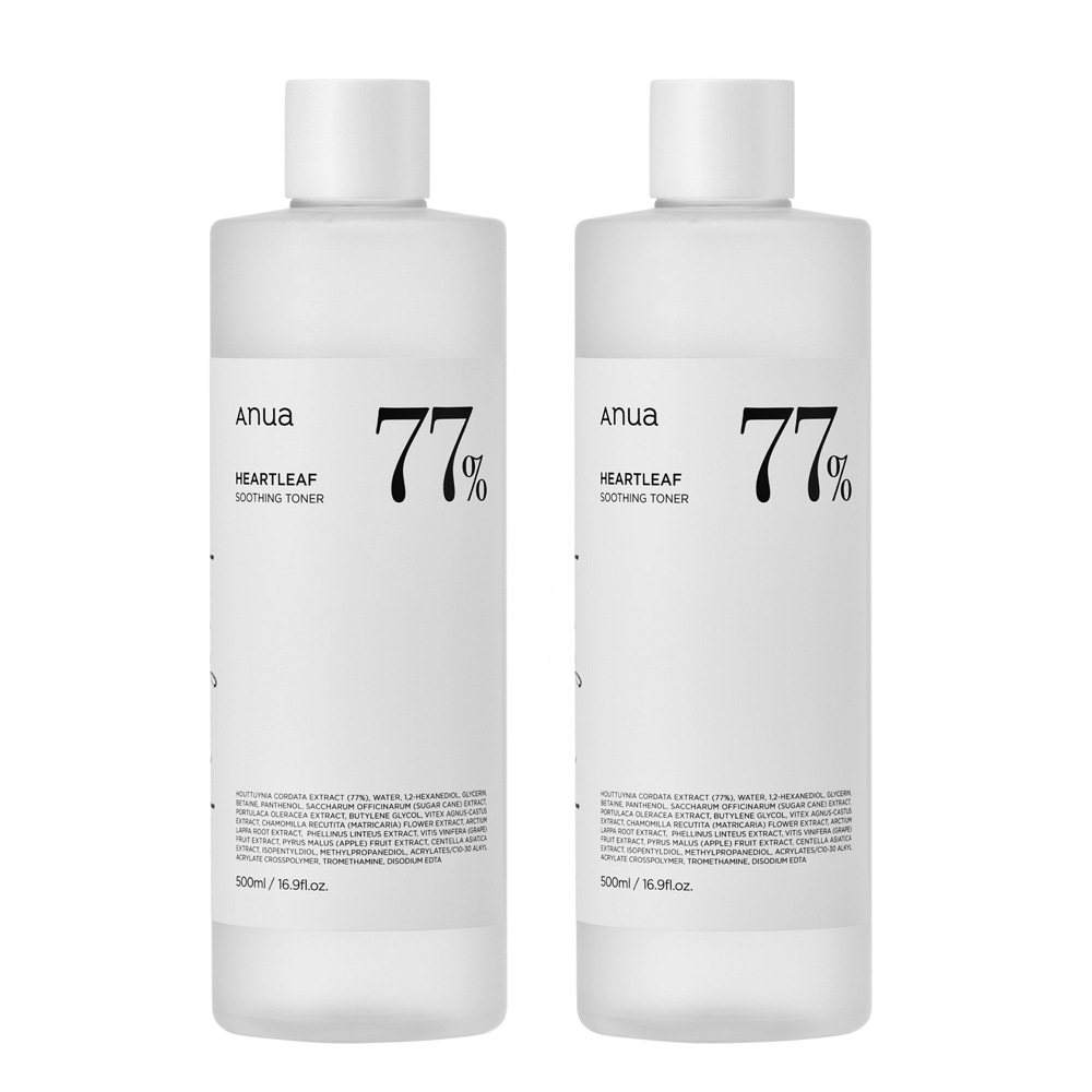 [1+1] オッズ 77 スージング トナー 500ml トラブル肌 鎮静 大容量拭き取り吸土