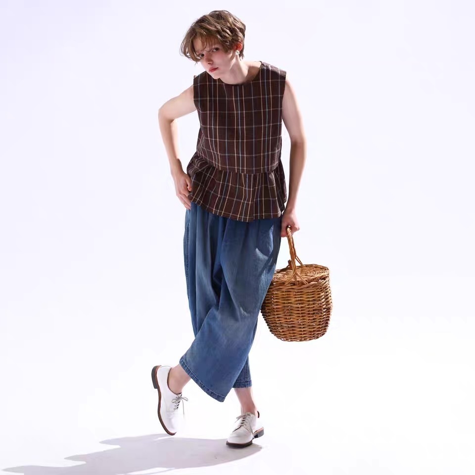 パンツ 「KELEN / ケレン」LOOSE SILHOUETTE DENIM / PESH DENIM レディース