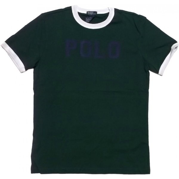 POLO Ralph Laurenボーイズサイズ 半袖 プリント Tシャツ グリーン boys PR2-323