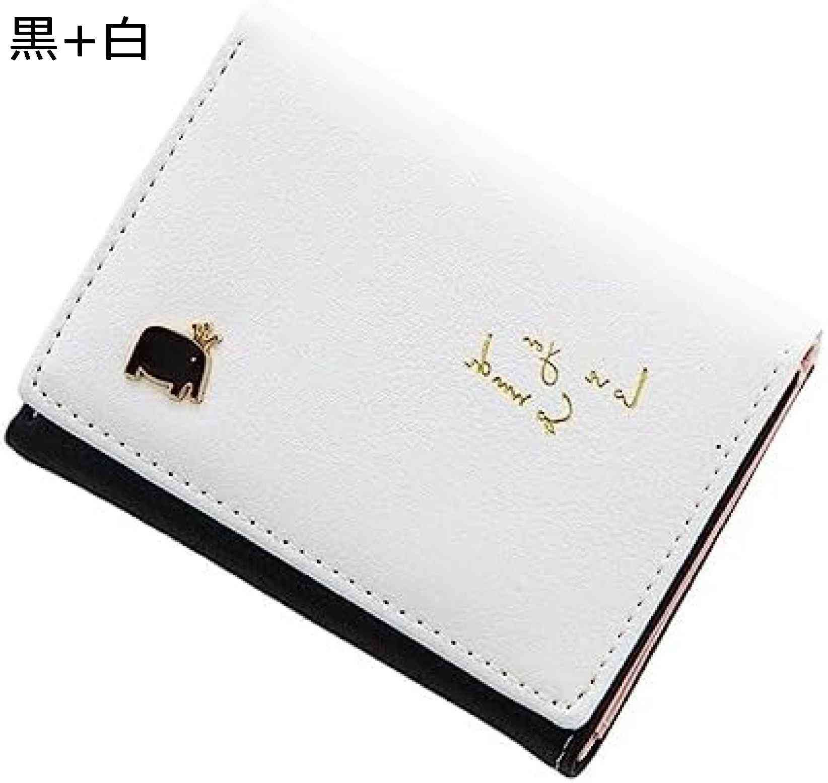 【20%OFFクーポン】小さい財布 レディース 財布 三つ折り 英字柄 アニマル柄 軽量 大容量 小銭入れなし カード入れ 多機能 取り出しやすい コインケース ウォレット シンプル ギフト ブラック 9,524円