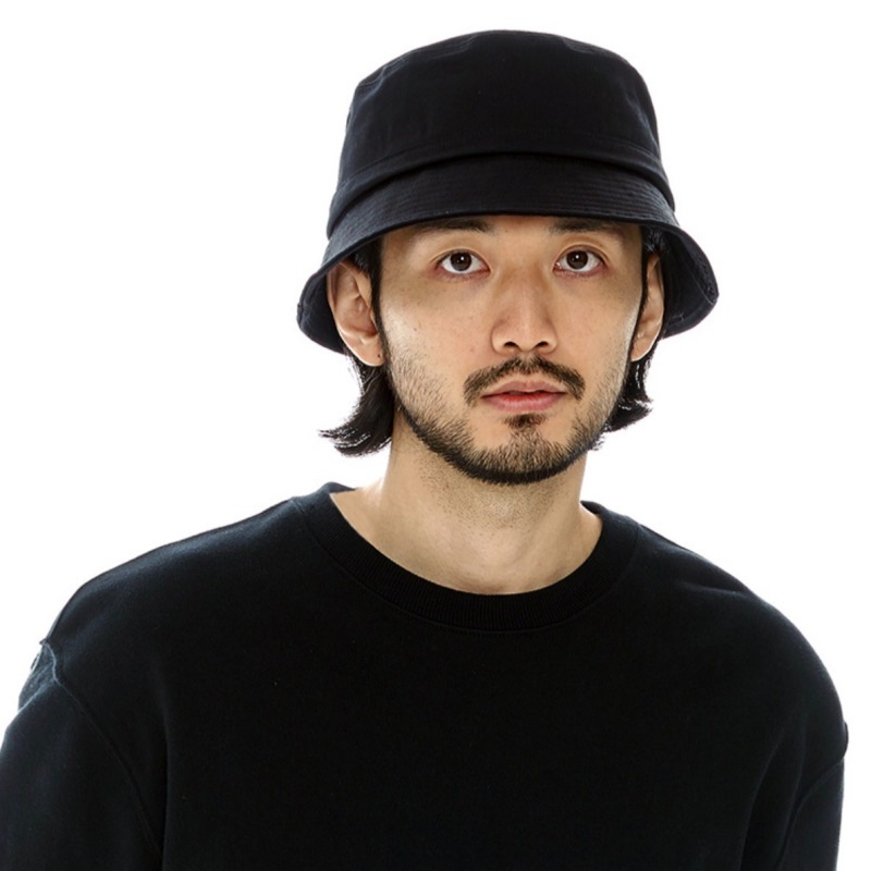 LUOESPAC / Overfit line bucket hat 2size 頭の大きい人のため