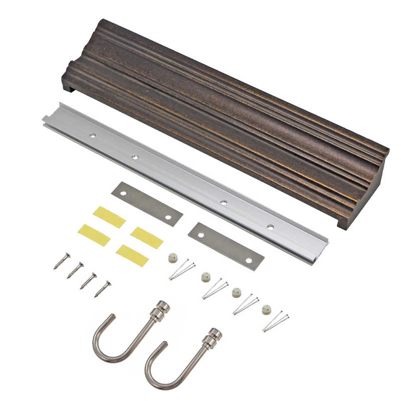 福井金属工芸　RAB30-B RAILSUN ANTIQUE ブラック 30cm フック大　RAB30B