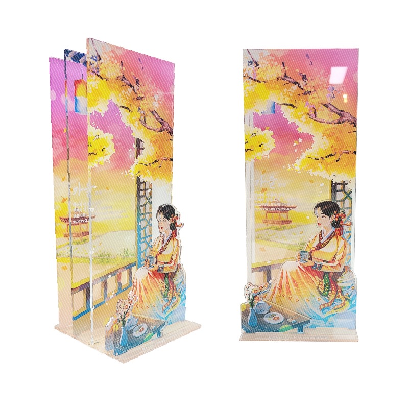 かんこく の (あき) アクリル ジオラマ こうしき グッズ ユハ さっか