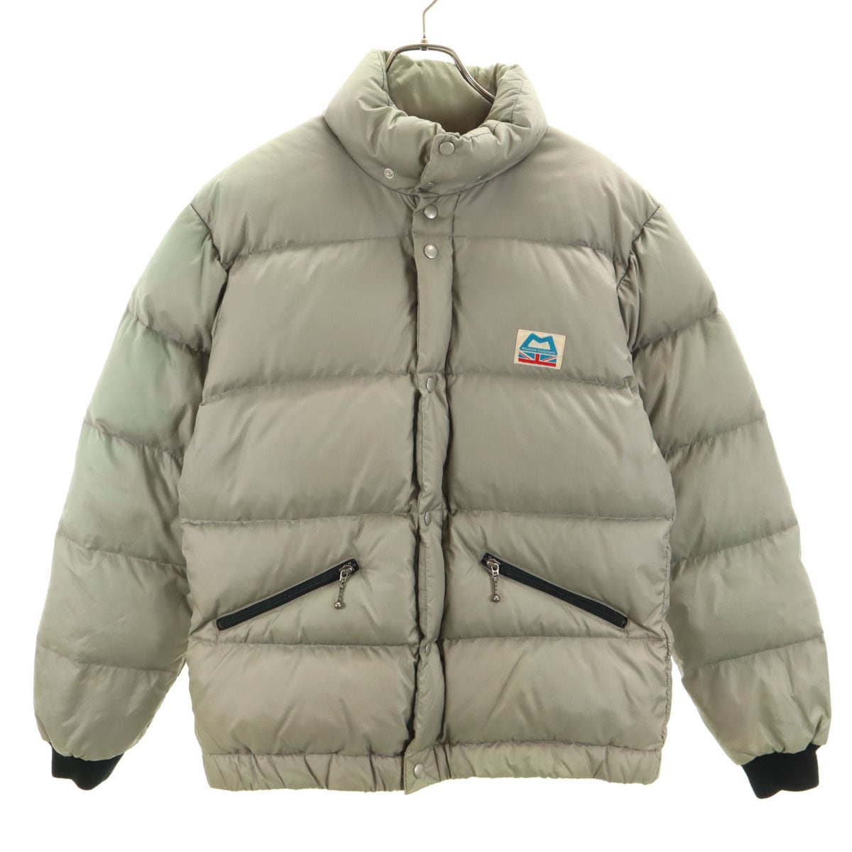 MOUNTAIN EQUIPMENT マウンテンイクィップメント ダウンジャケット M グレー メンズ 古着