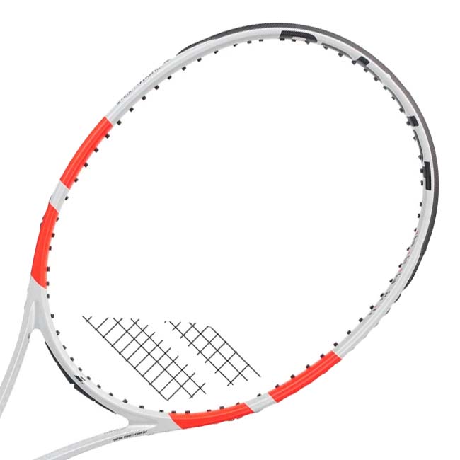 バボラ(Babolat) 2024 PURE STRIKE 100 ピュアストライク100 (300g) 海外正規品 硬式テニスラケット 101520-323 ホワイト×レッド×BK[NC]