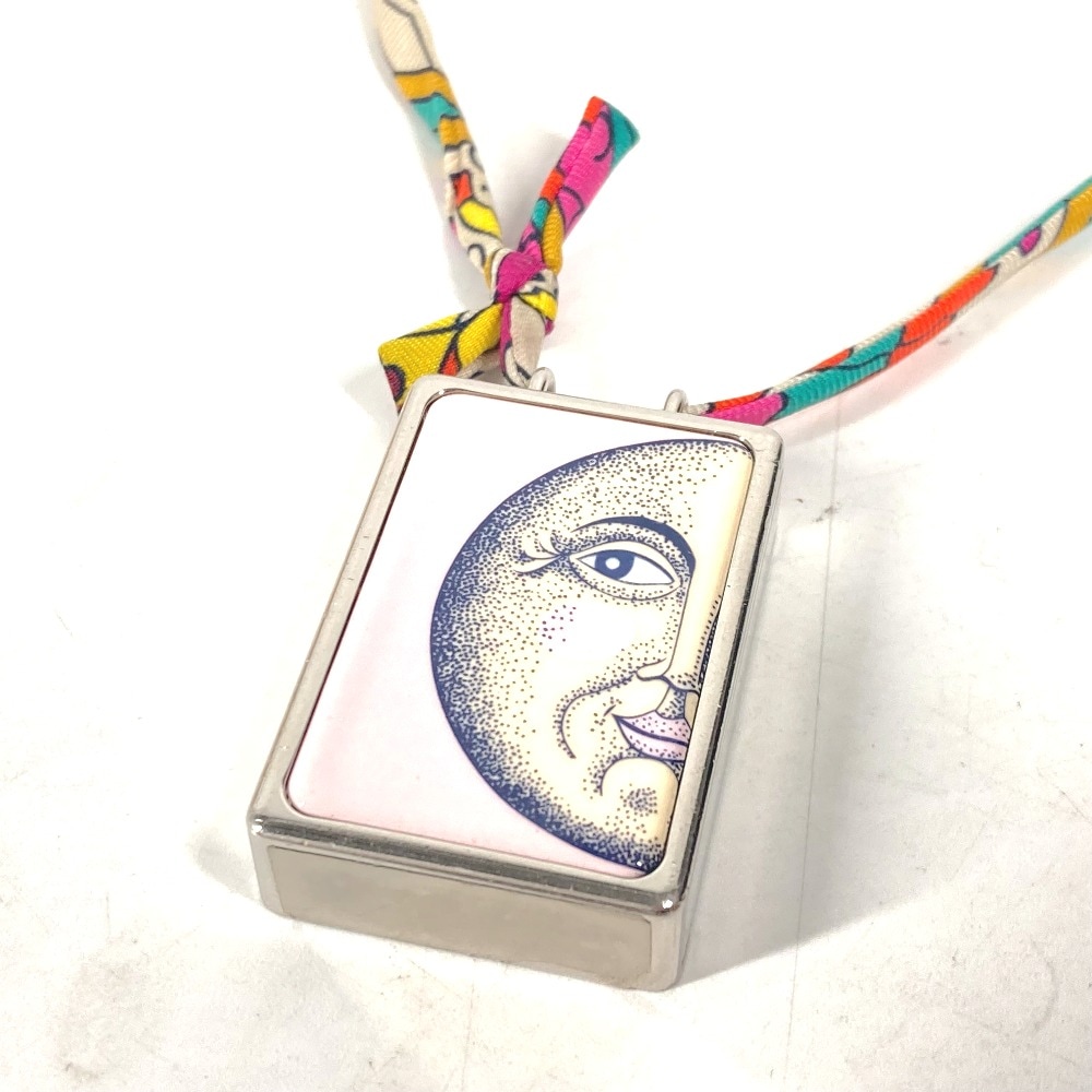 ネックレス ムーンモチーフ 月 ピルケース ボワット・ア・レーブ アクセサリー メタル シルバー