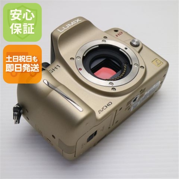 新品同様 DMC-GH1 ゴールド ボディ Panasonic LUMIX デジカメ 139