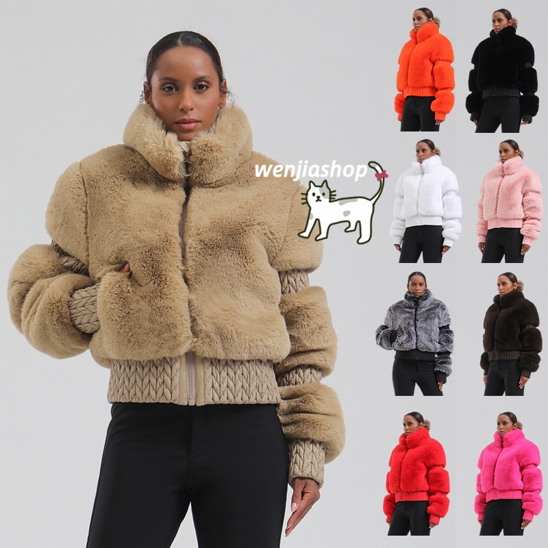 スノーボードウェア 2024 2025 単品 トップス メンズ レディース アウター ジャケット ふわふわ 厚手 暖かい ウィンタースポーツ韓国風 スキーウェア スノボウェア